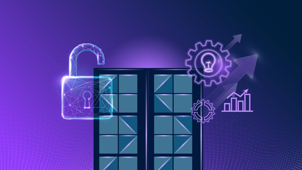 server with lock