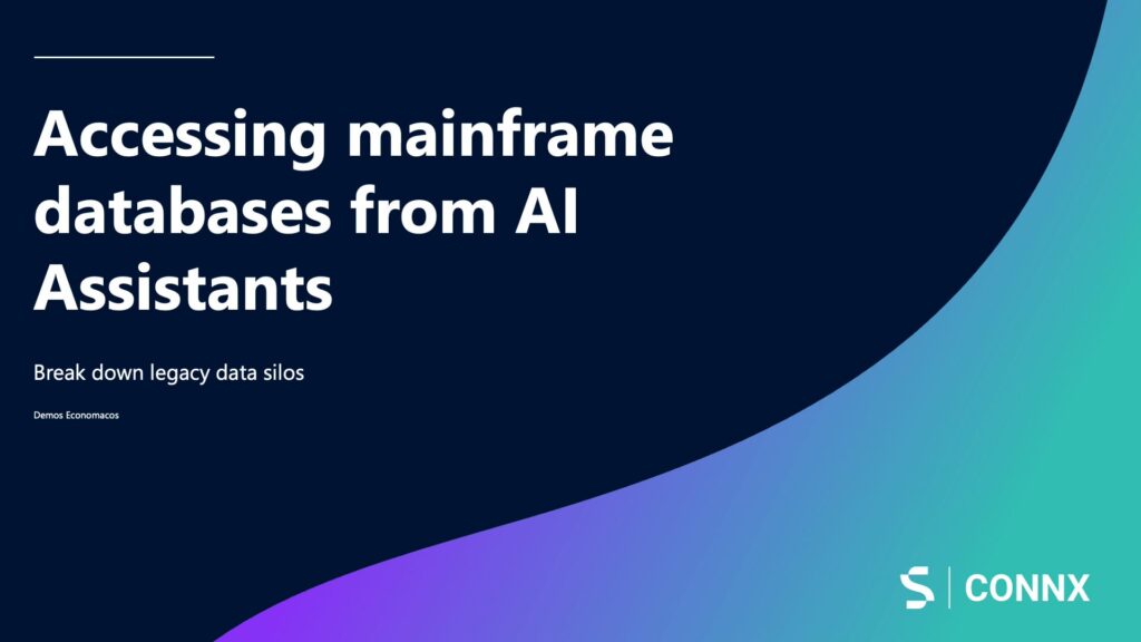 access mainframe database with ai assistant